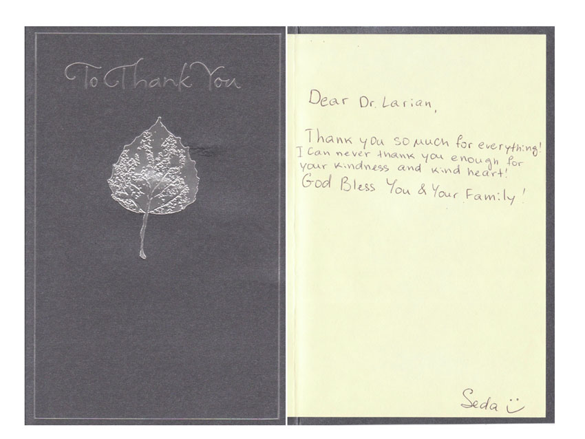 Thank you card 63