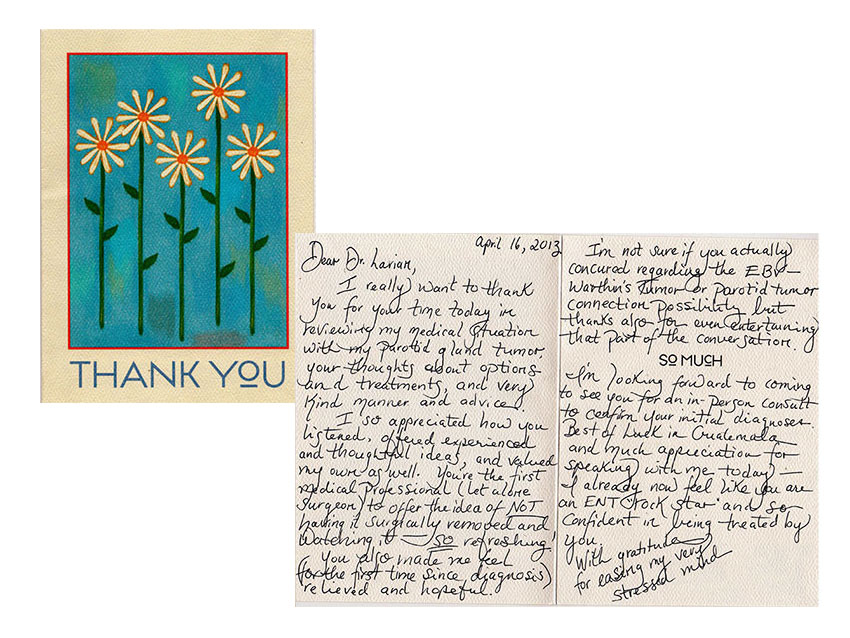 Thank you card 75
